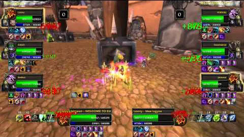 World of Warcraft arena match footage from the ProGameX archive